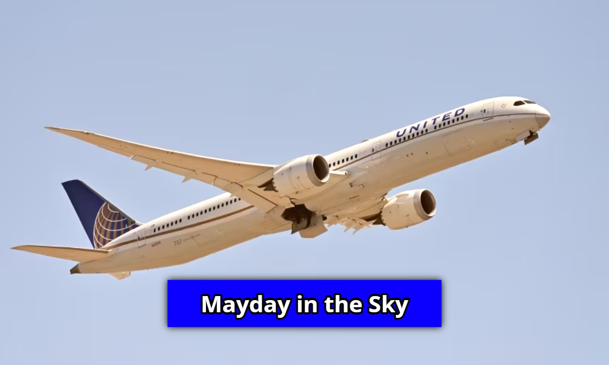 Mayday in the Sky: United Airlines Flight Makes Emergency Landing After Suspected Engine Failure